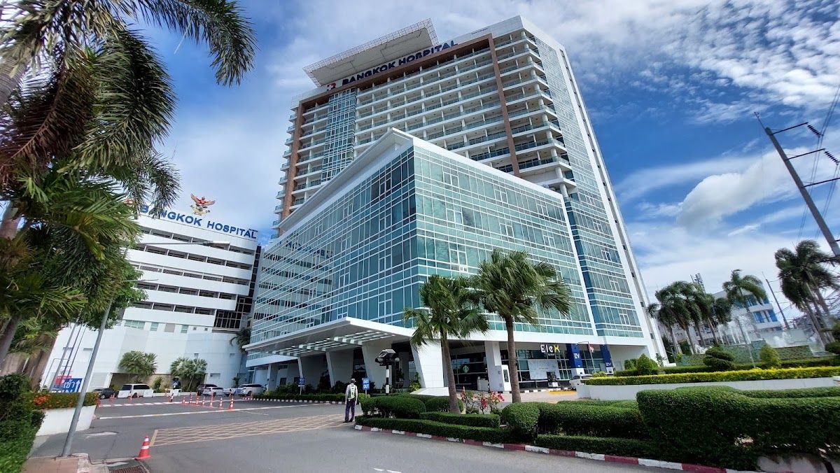 Bangkok Hospital Pattaya — the multi-storey private hospital on Sukhumvit Road, Pattaya's only JCI-accredited facility