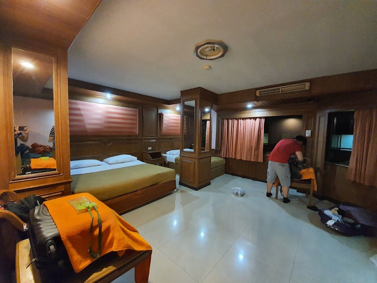 AA Hotel & Residence room interior in Central Pattaya
