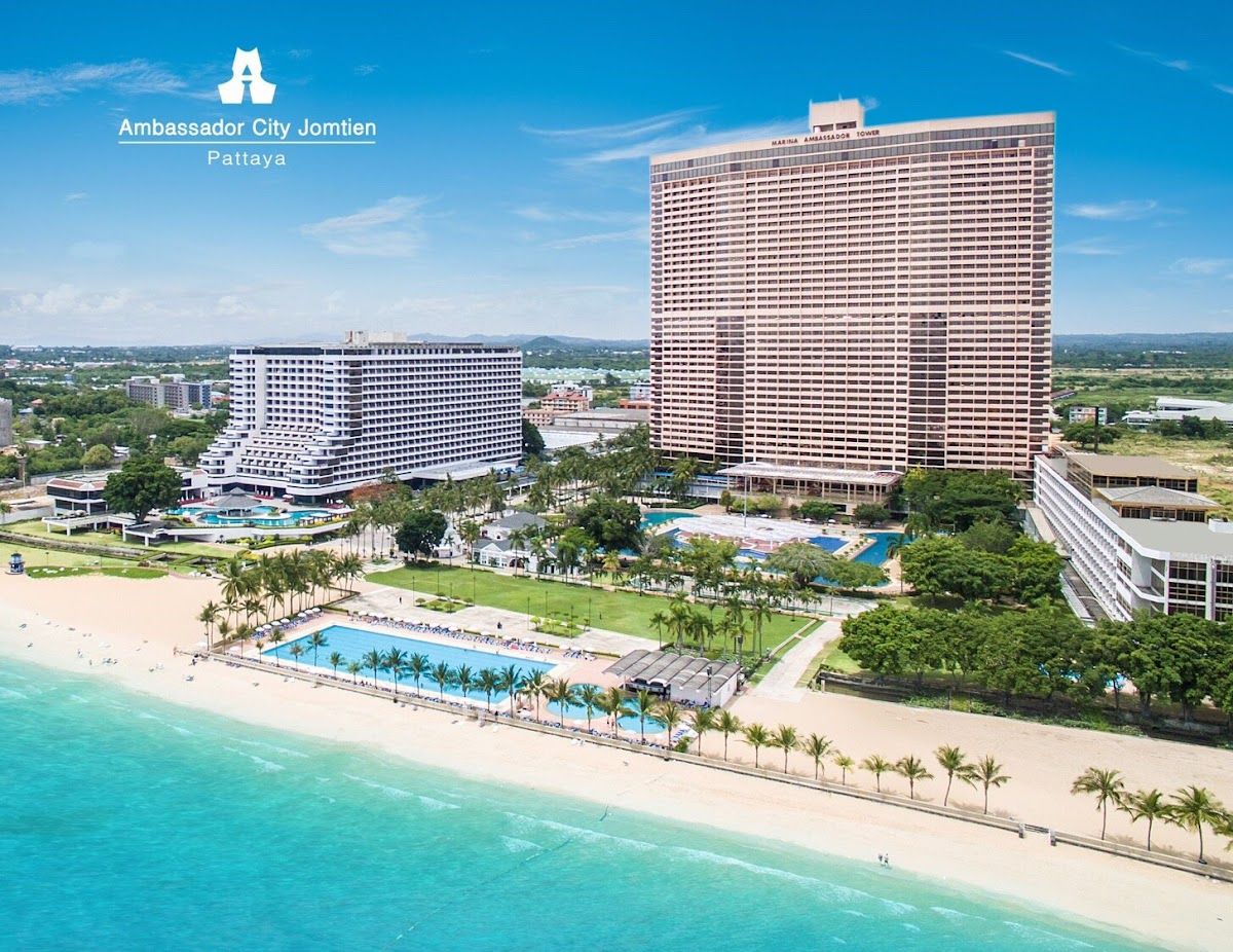 Ambassador City Pattaya exterior in Jomtien Beach
