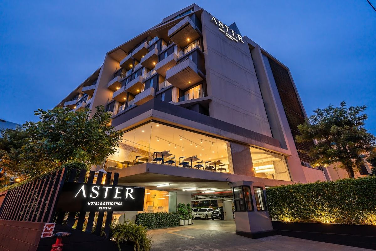 Aster Hotel & Residence exterior in Central Pattaya