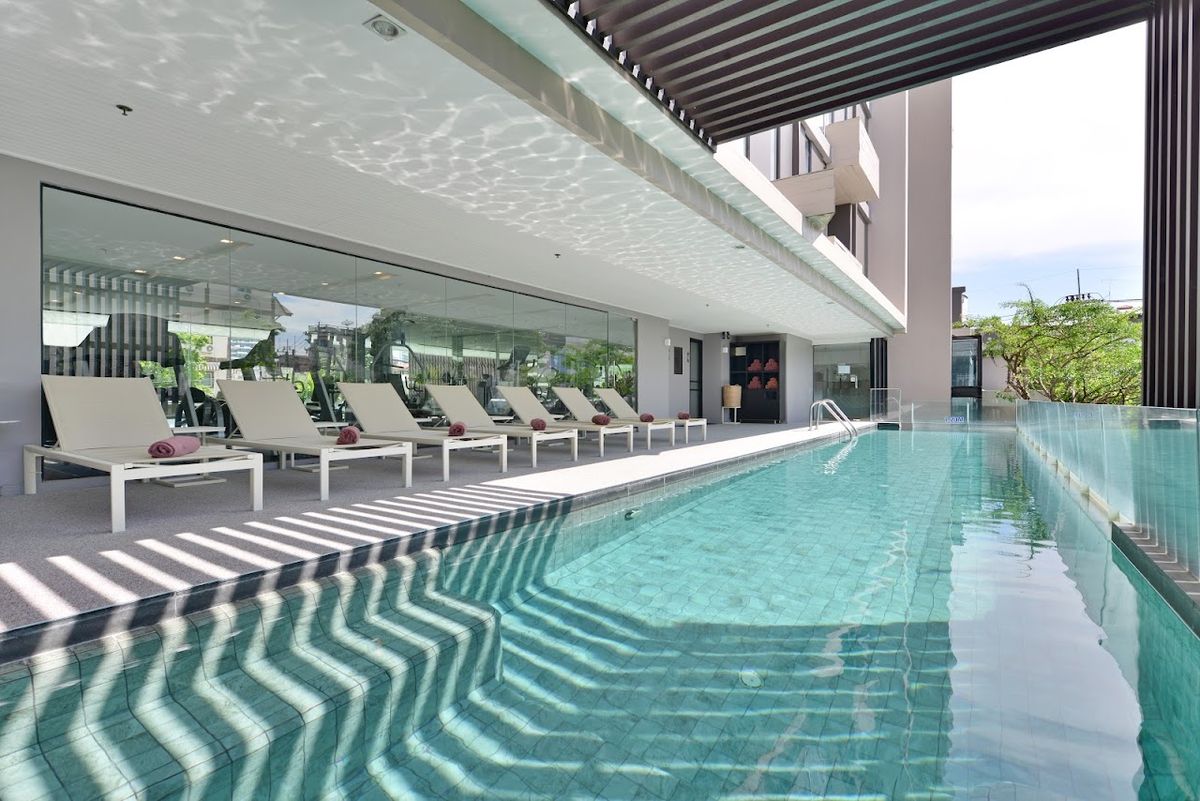 Aster Hotel & Residence room interior in Central Pattaya