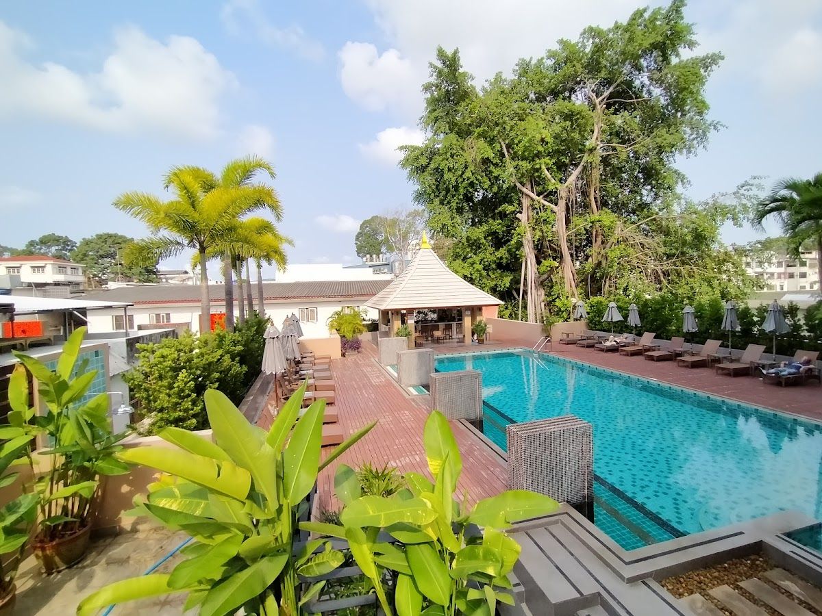 August Suites Pattaya room interior in Central Pattaya