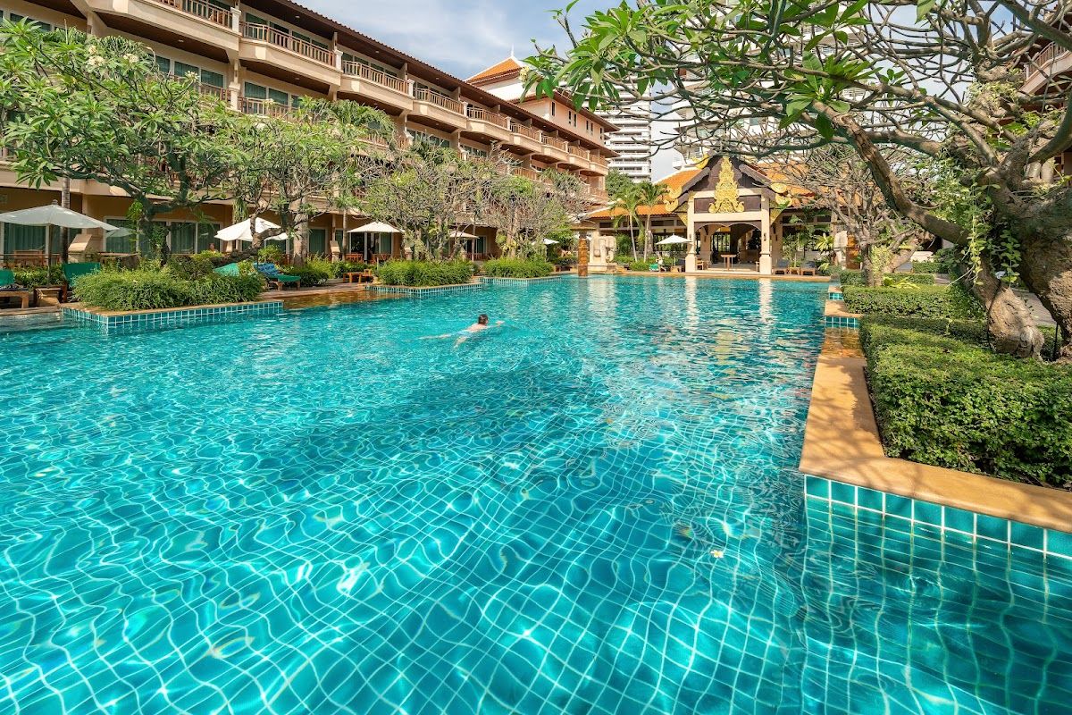 Avalon Beach Resort Pattaya room interior in Jomtien Beach
