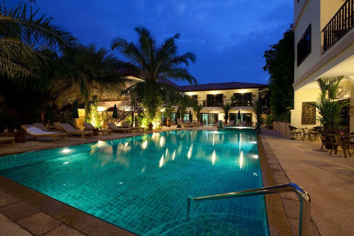 Baan Souy Resort room interior in Central Pattaya