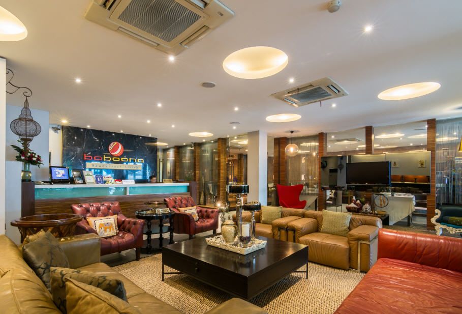 BABOONA BEACHFRONT LIVING room interior in Central Pattaya
