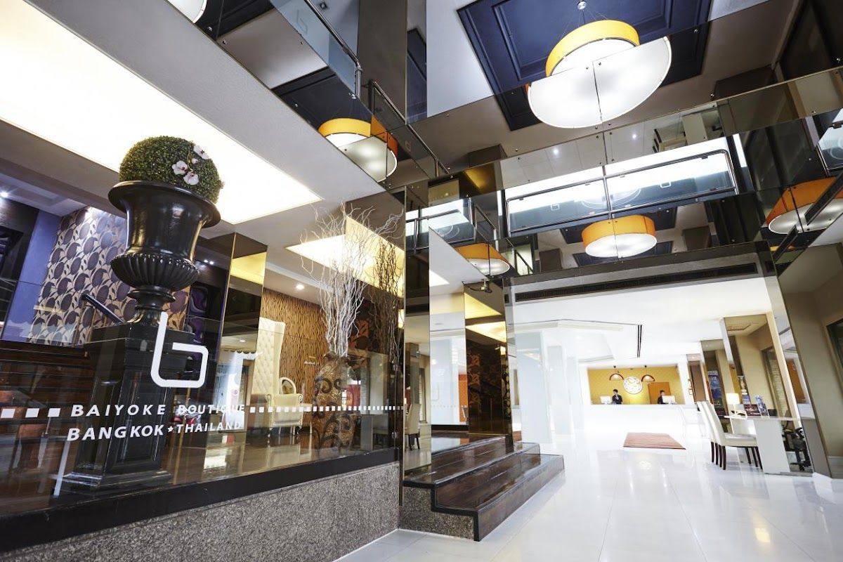 Baiyoke Boutique Hotel Pattaya room interior in Central Pattaya