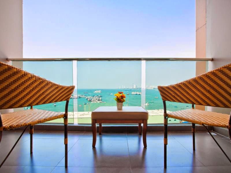 Balihai Bay Residence Pattaya room interior in Central Pattaya