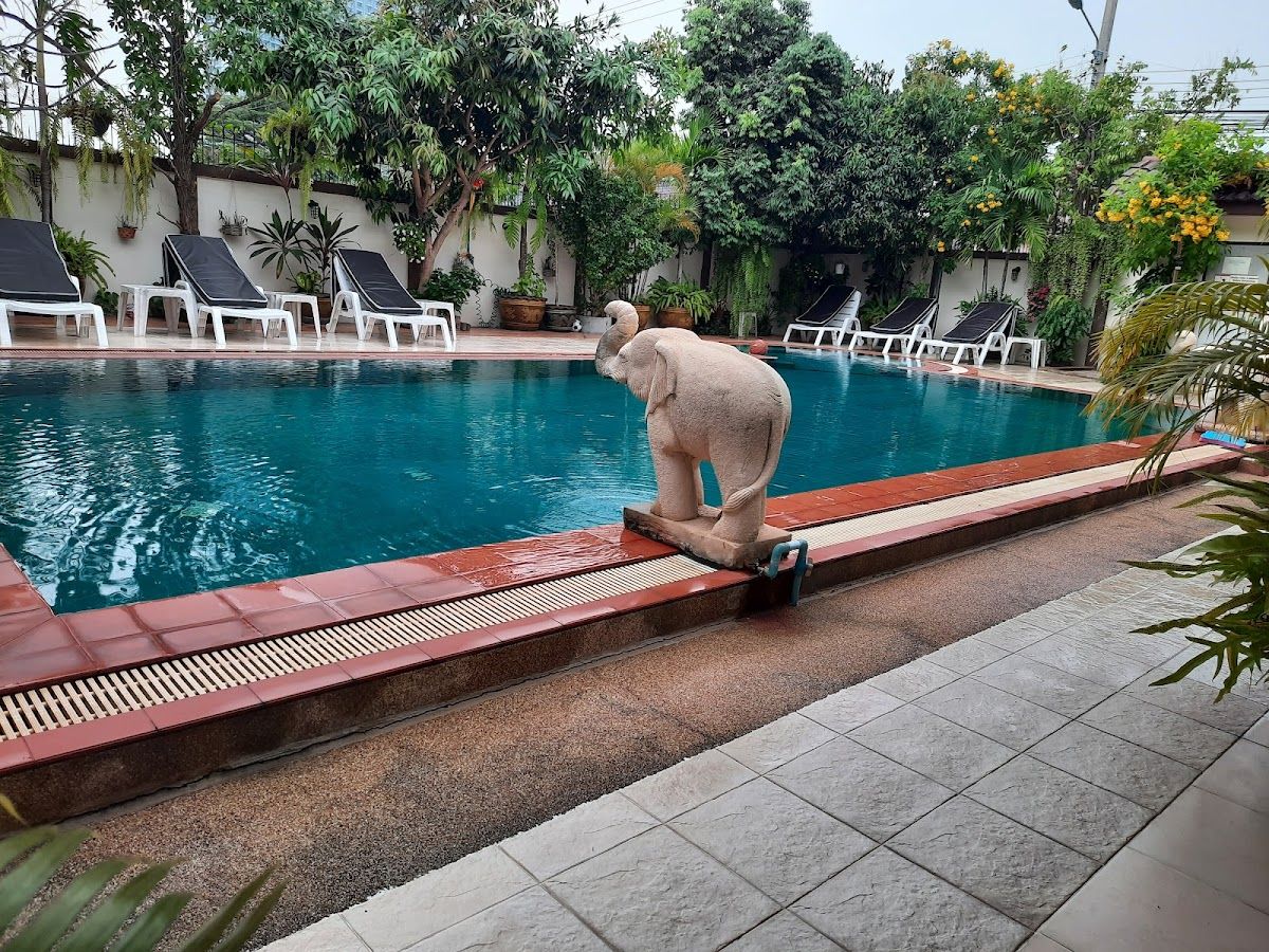 Chan Resort Naturist room interior in Central Pattaya