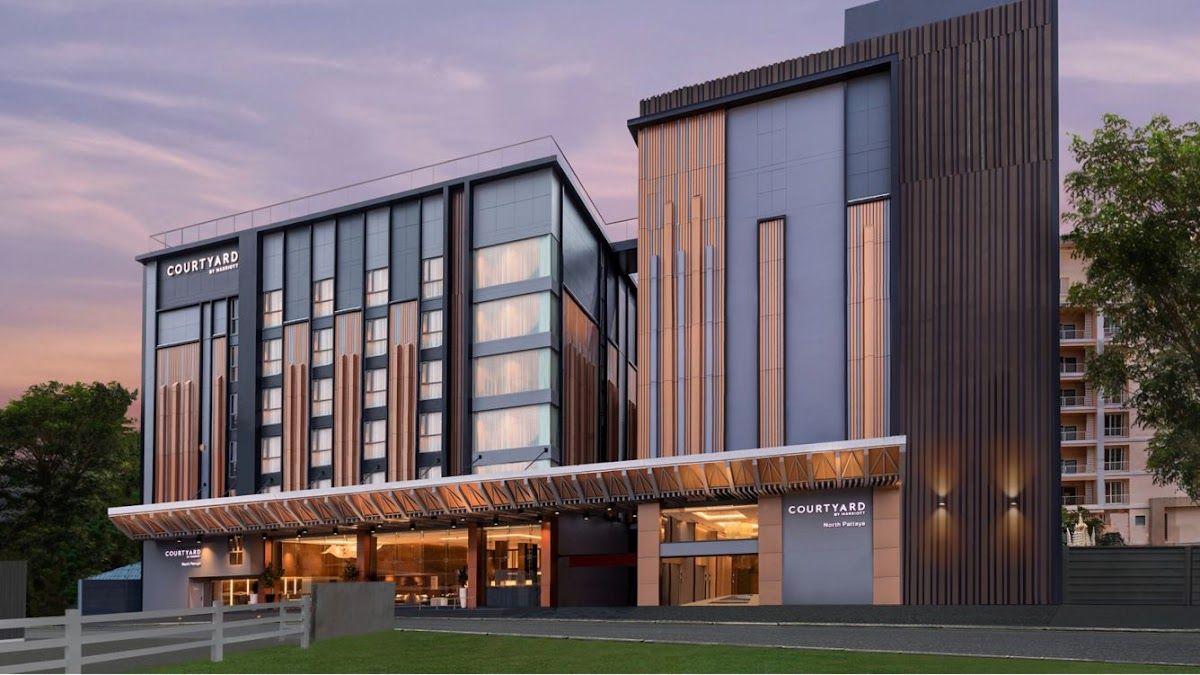 Courtyard by Marriott North Pattaya exterior in Wongamat Beach