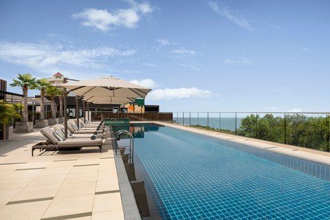 Courtyard by Marriott North Pattaya room interior in Wongamat Beach
