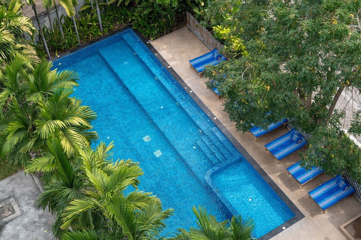 DeeProm Pattaya Hotel โรงแรม ดีพร้อม พัทยา room interior in Naklua