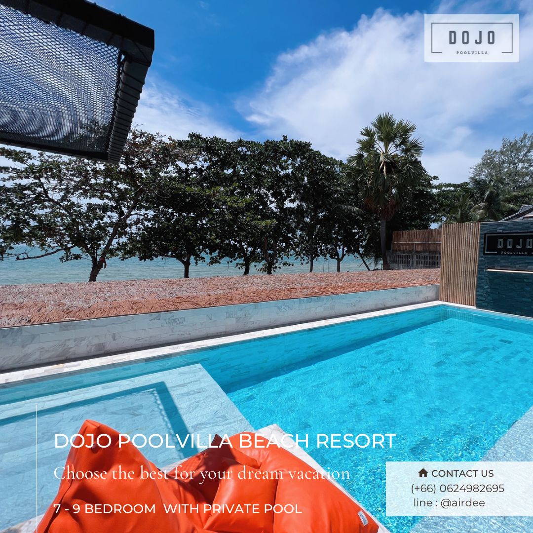 Dojo pool villa Beach resort Najomtien exterior in Jomtien Beach