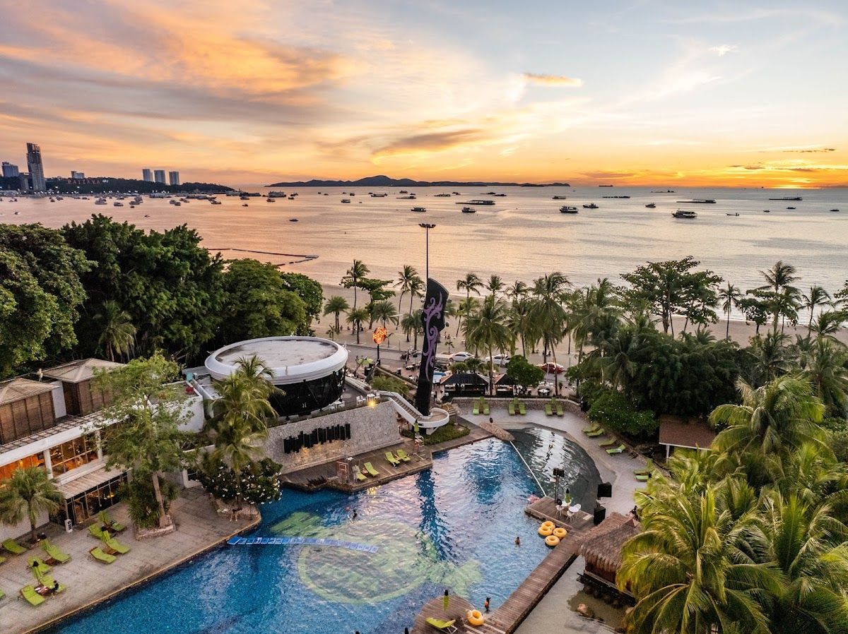 Hard Rock Hotel Pattaya room interior in Central Pattaya
