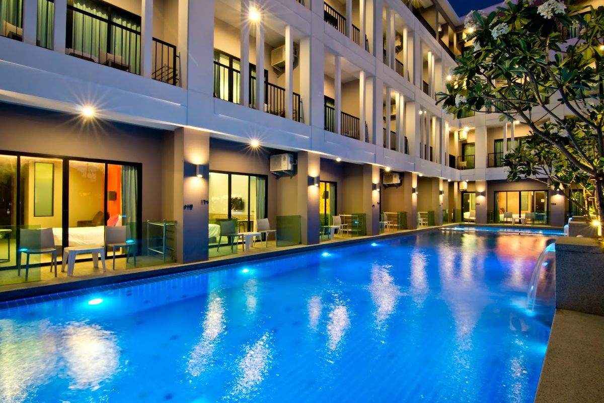 Hotel J Residence exterior in Naklua