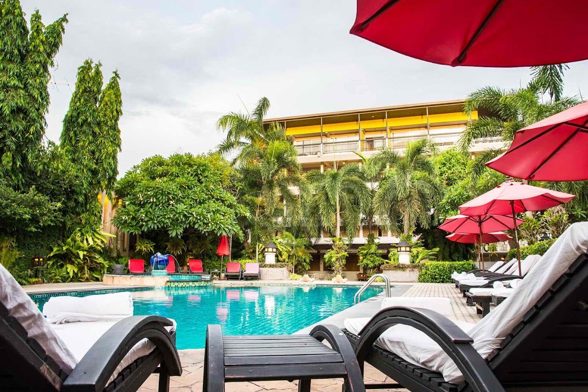 Lantana Pattaya Hotel & Resort room interior in Central Pattaya