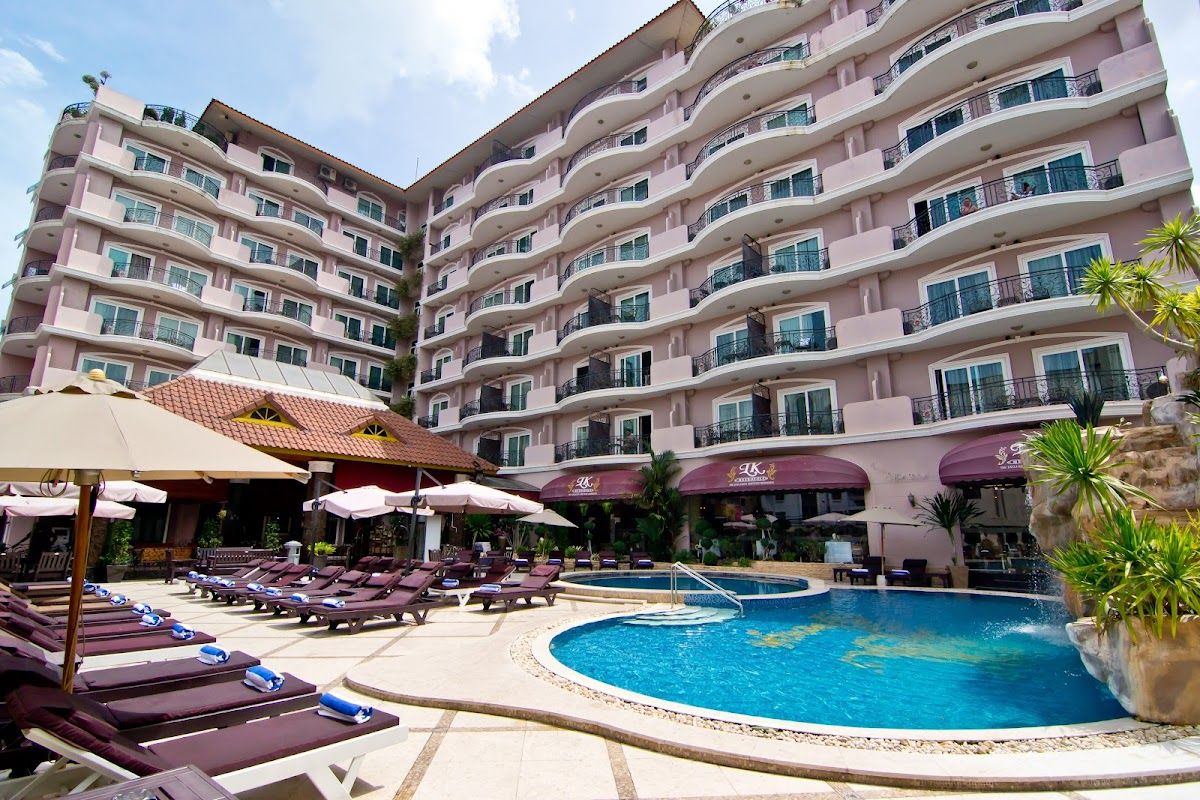 LK Metropole Hotel exterior in Central Pattaya