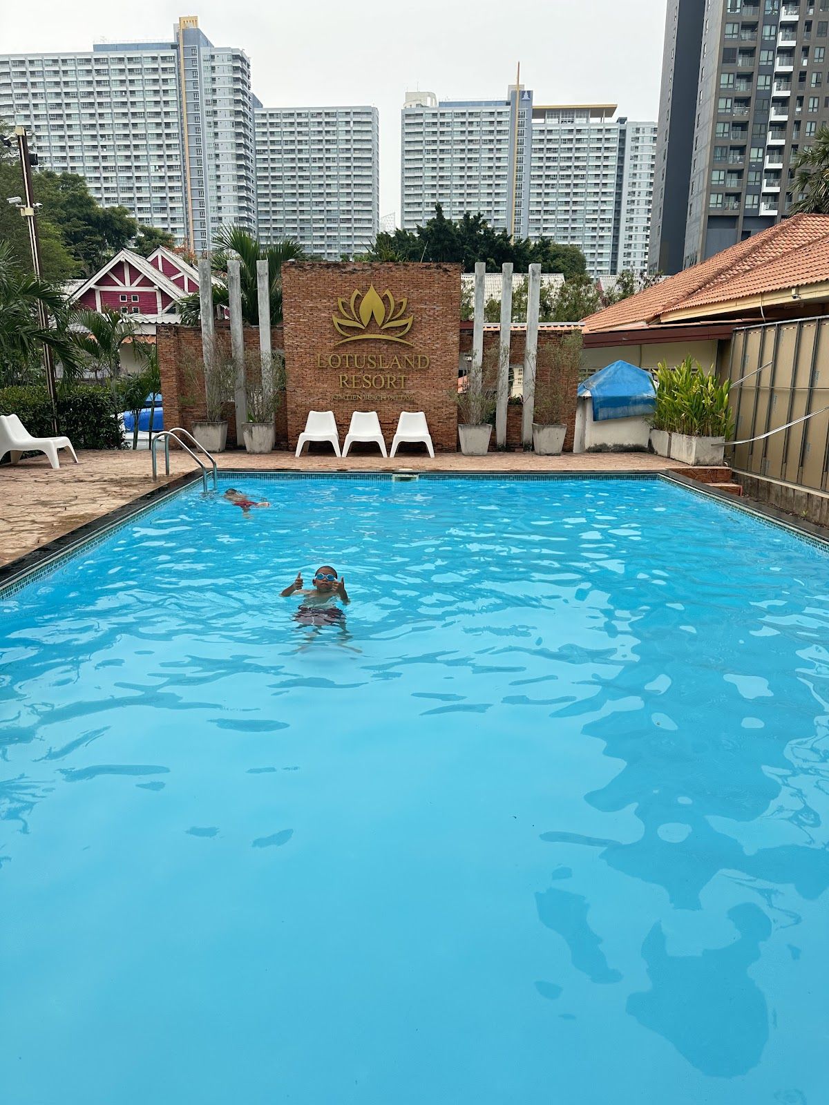 Lotusland Resort room interior in Jomtien Beach