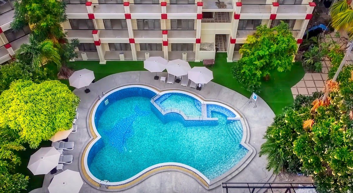 Mermaid's Beach Resort room interior in Jomtien