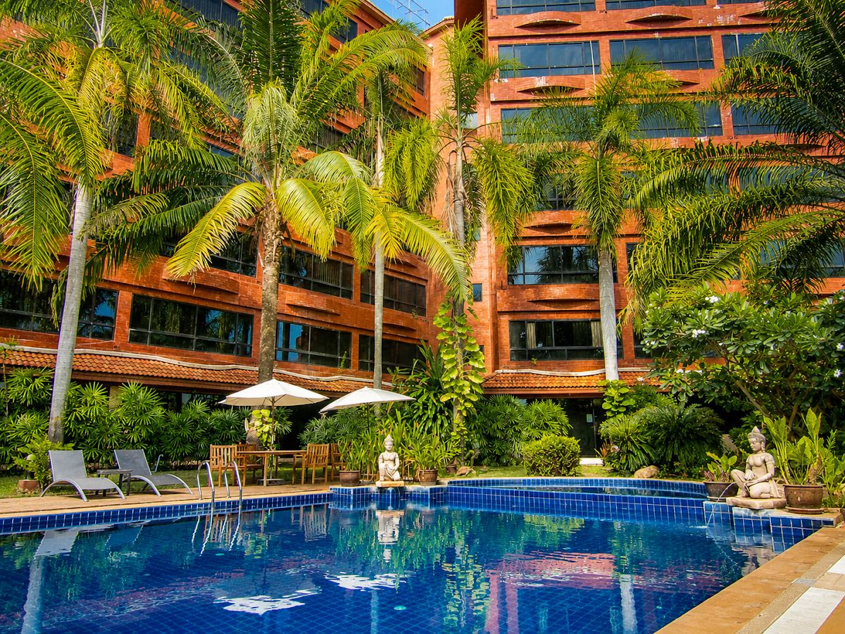 Nova Park Hotel Pattaya exterior in Central Pattaya