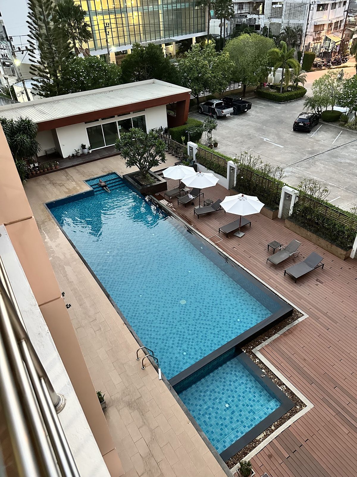 Paragon Suites Resort room interior in Central Pattaya