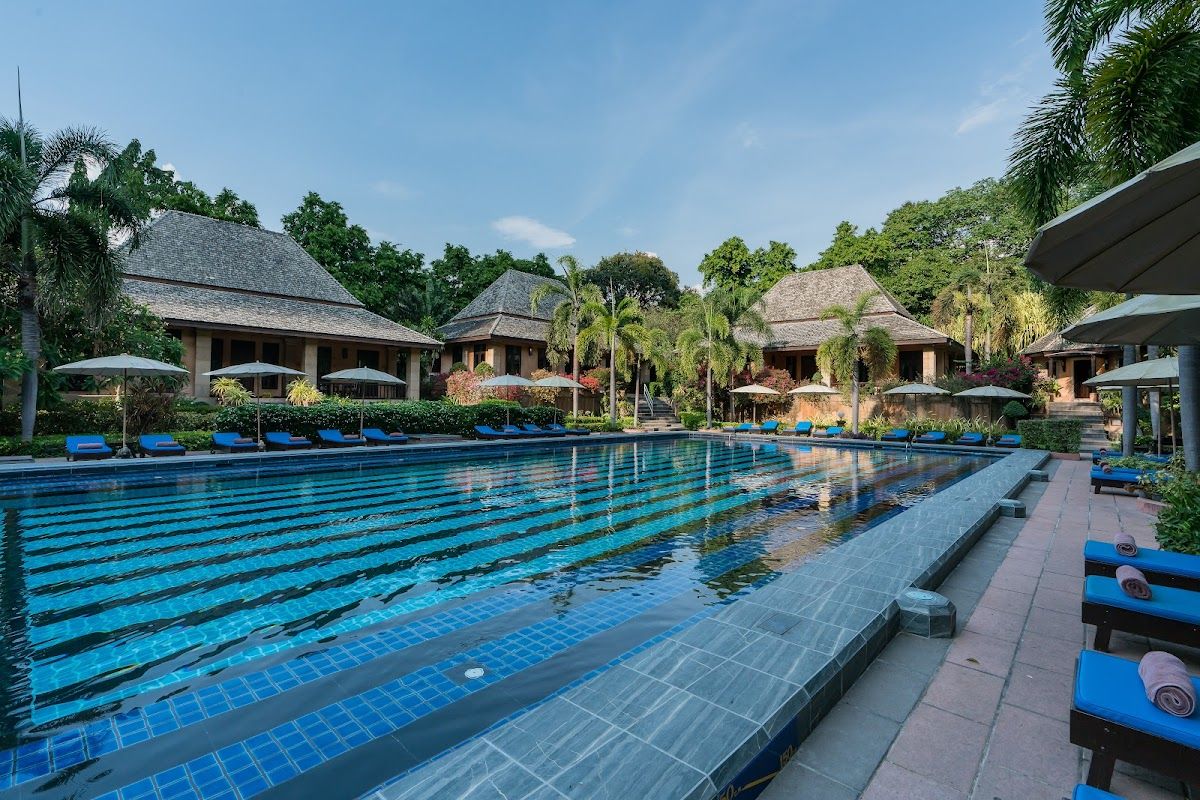 Plumeria Resort room interior in Wongamat Beach