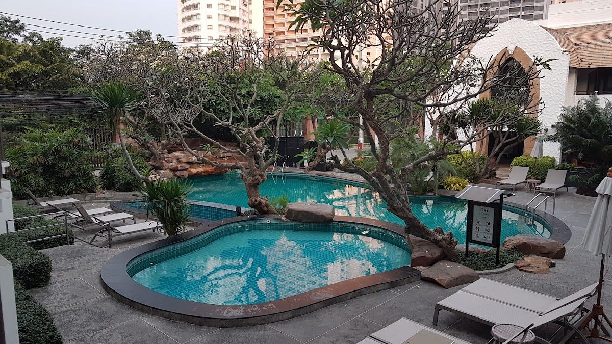 Prima Hotel Pattaya room interior in Wongamat Beach