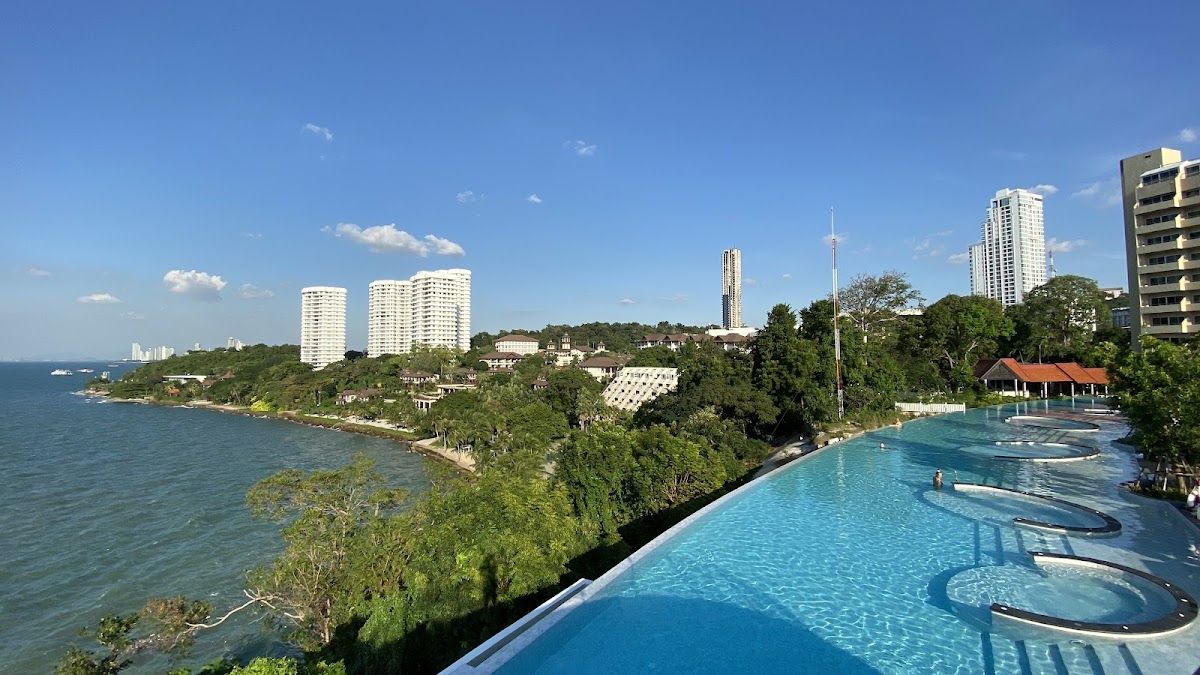 Royal Cliff Beach Hotel Pattaya room interior in Central Pattaya