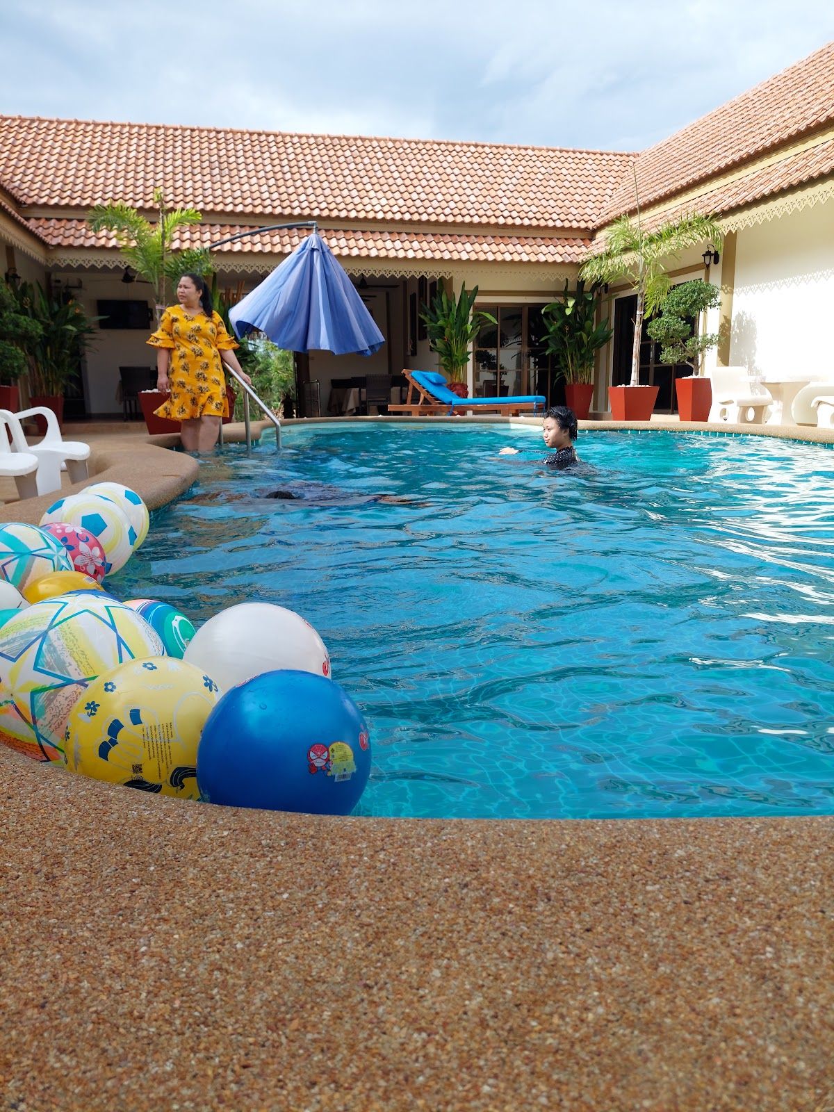 Siam Court Hotel and Resort room interior in Bang Saray