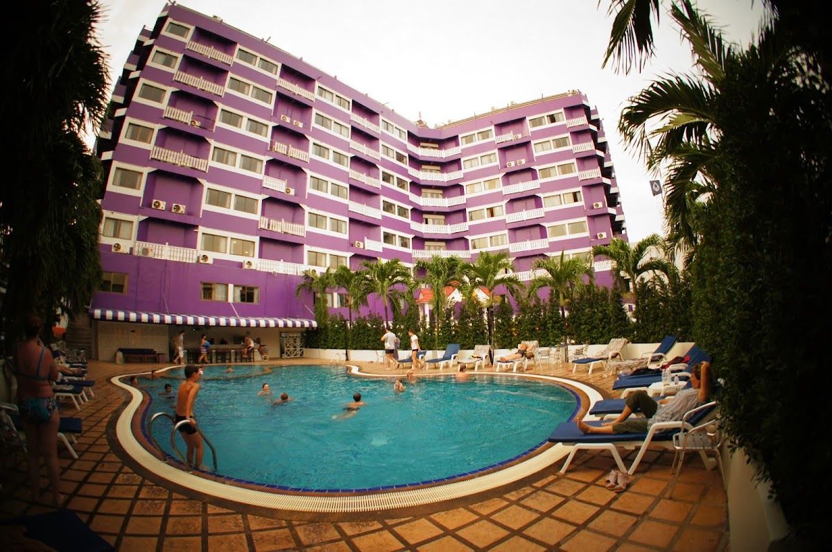 Siam Province Hotel exterior in Central Pattaya