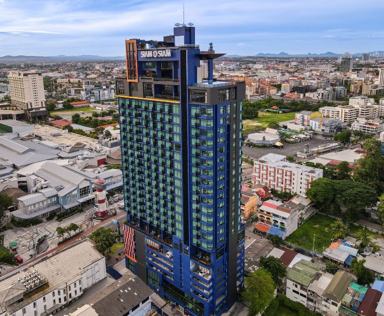 Siam @ Siam Design Hotel Pattaya exterior in Central Pattaya