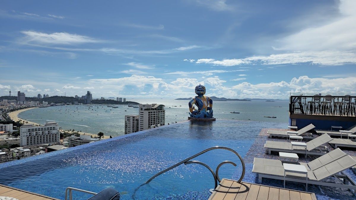 Siam @ Siam Design Hotel Pattaya room interior in Central Pattaya