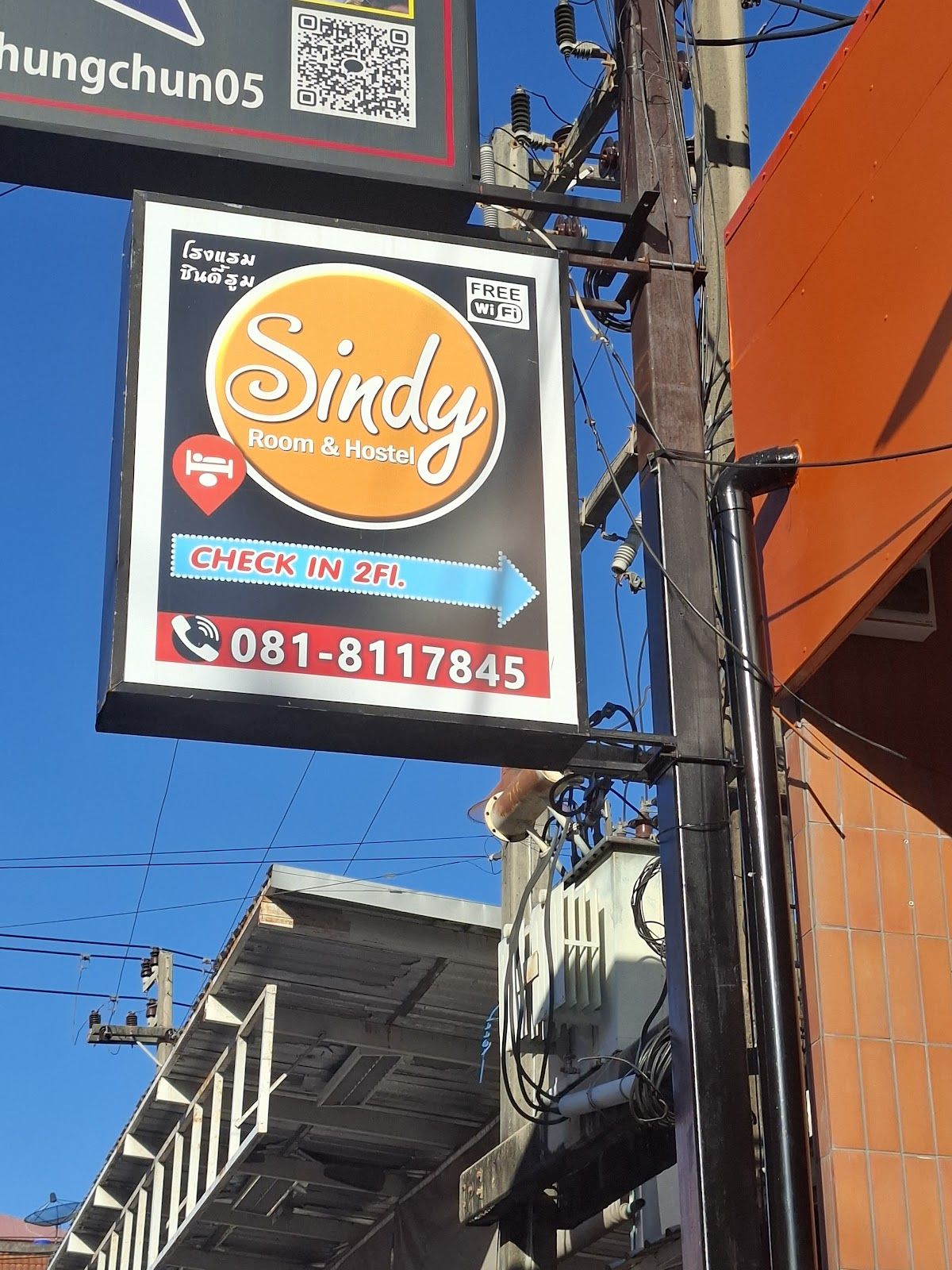 Sindy Rooms & Hostel Pattaya exterior in Wongamat Beach