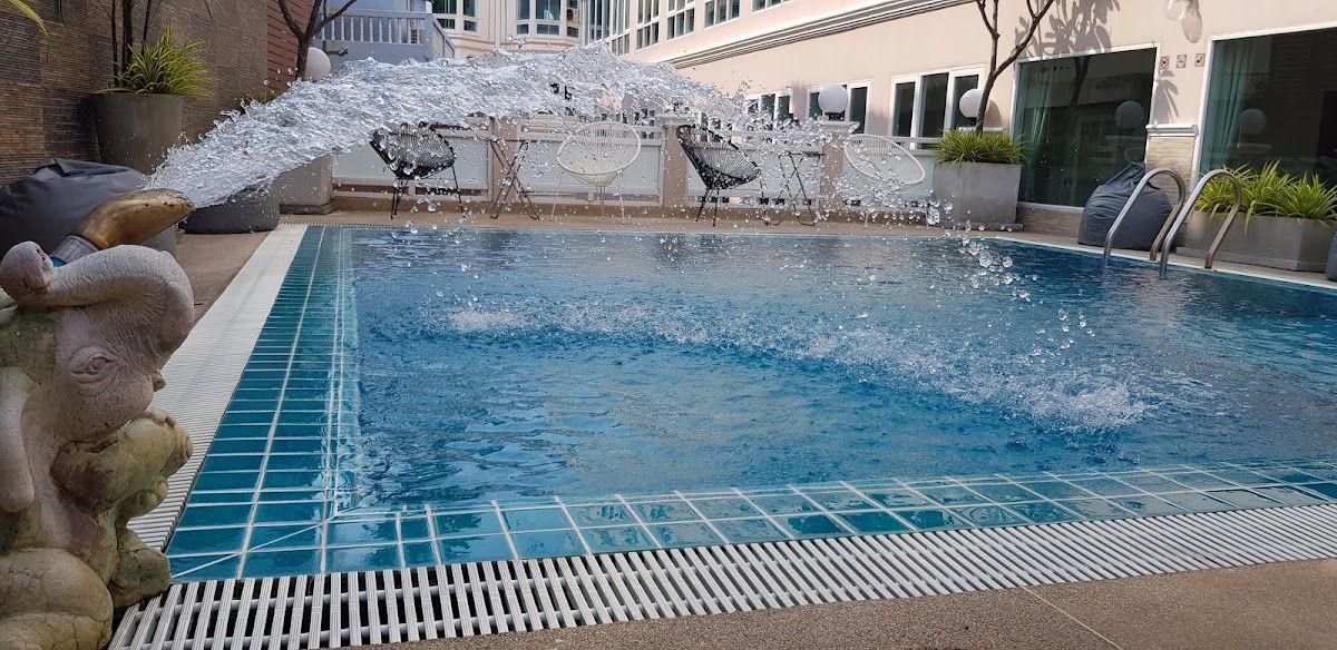 Sun Sky Resort Near Beach room interior in Jomtien Beach
