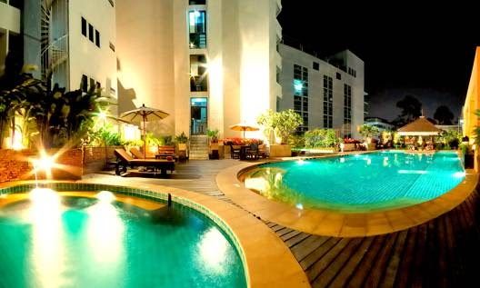 Sunbeam Hotel Pattaya exterior in Central Pattaya