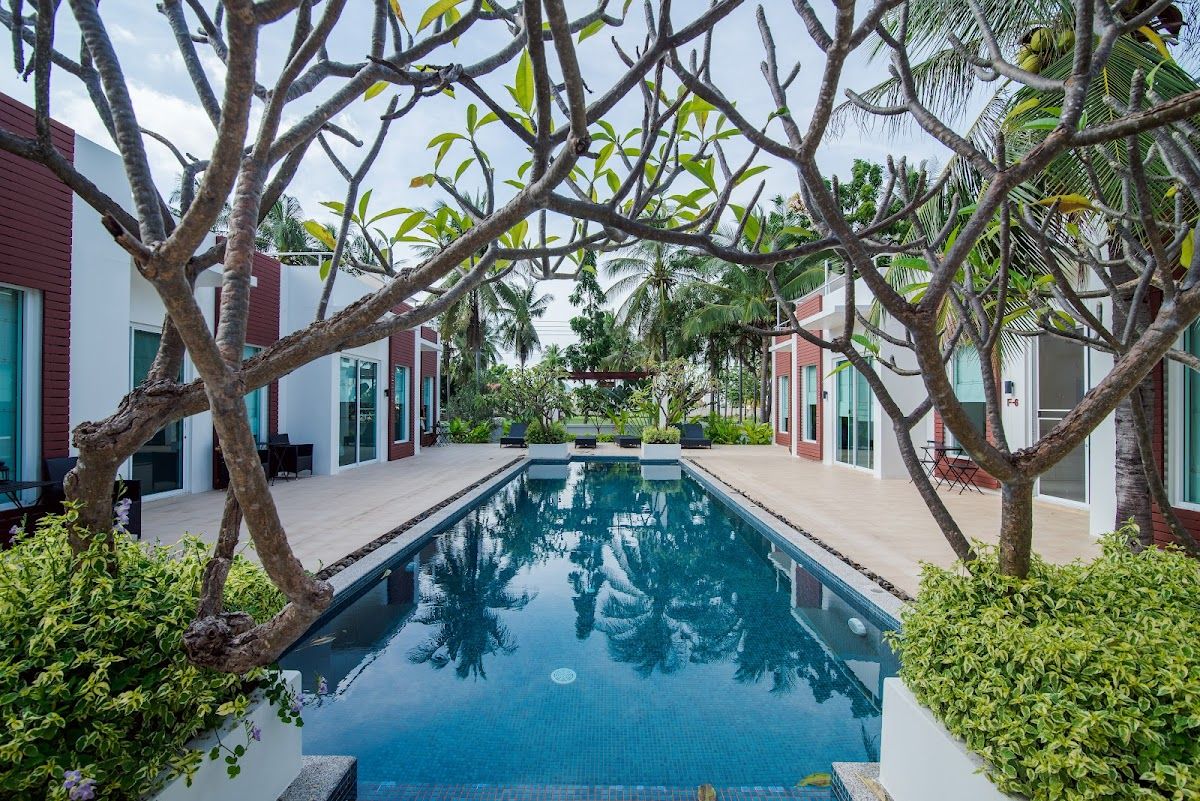 The Beach Village Resort exterior in North Pattaya
