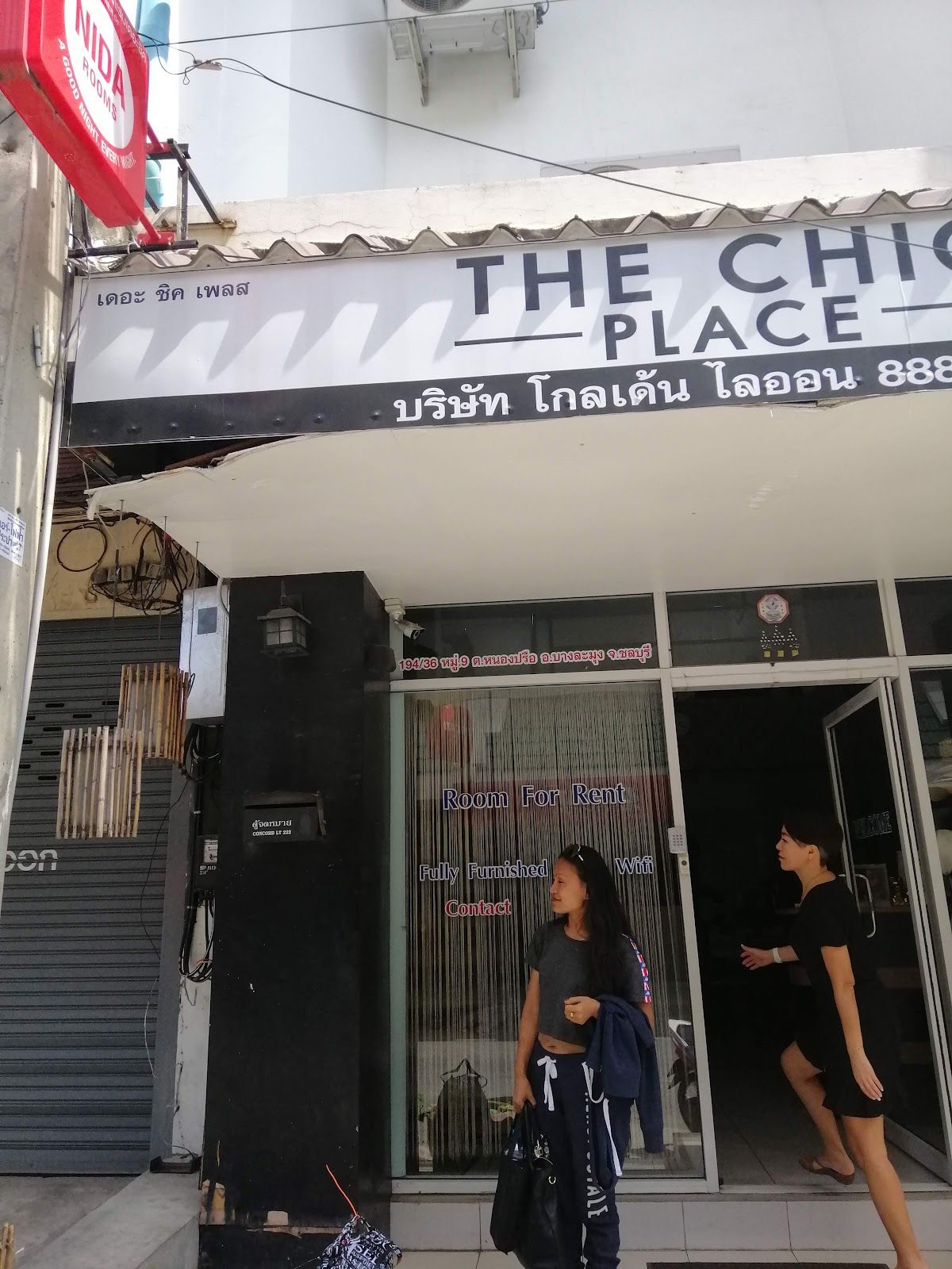 The Hotel Chic Pattaya room interior in Central Pattaya