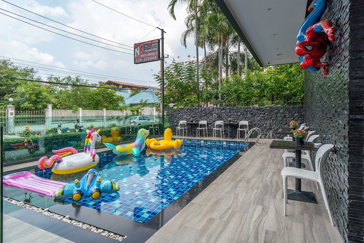The NG Hotel room interior in Jomtien Beach