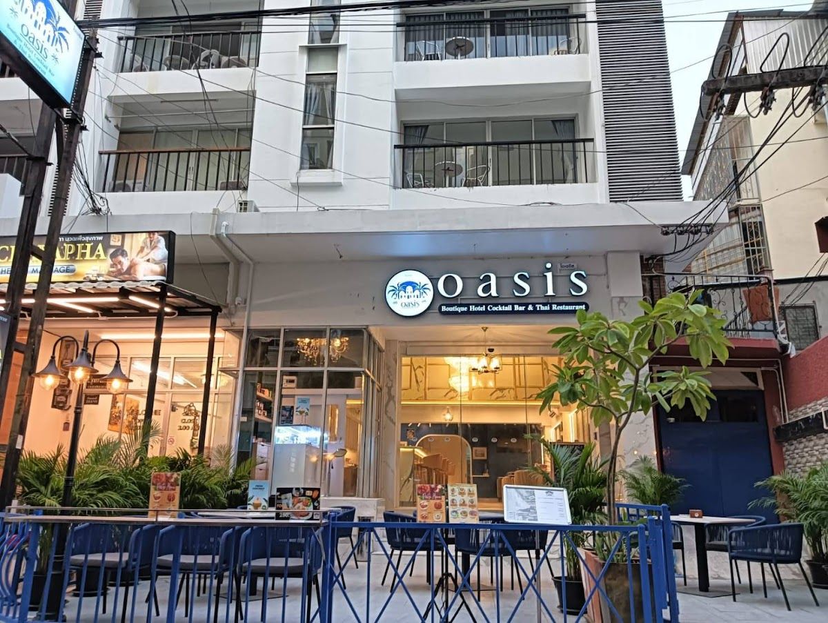 The Oasis Hotel Pattaya exterior in Central Pattaya
