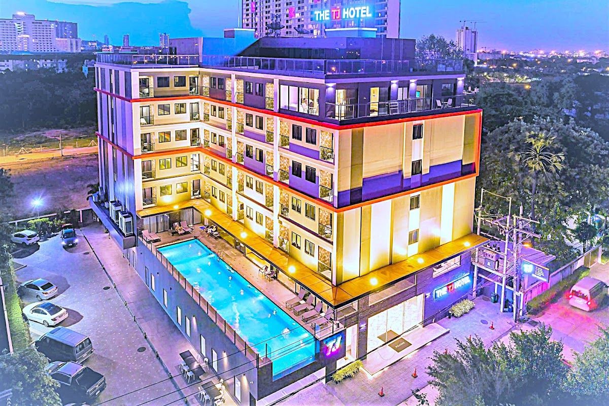 THE TJ HOTEL PATTAYA exterior in Central Pattaya