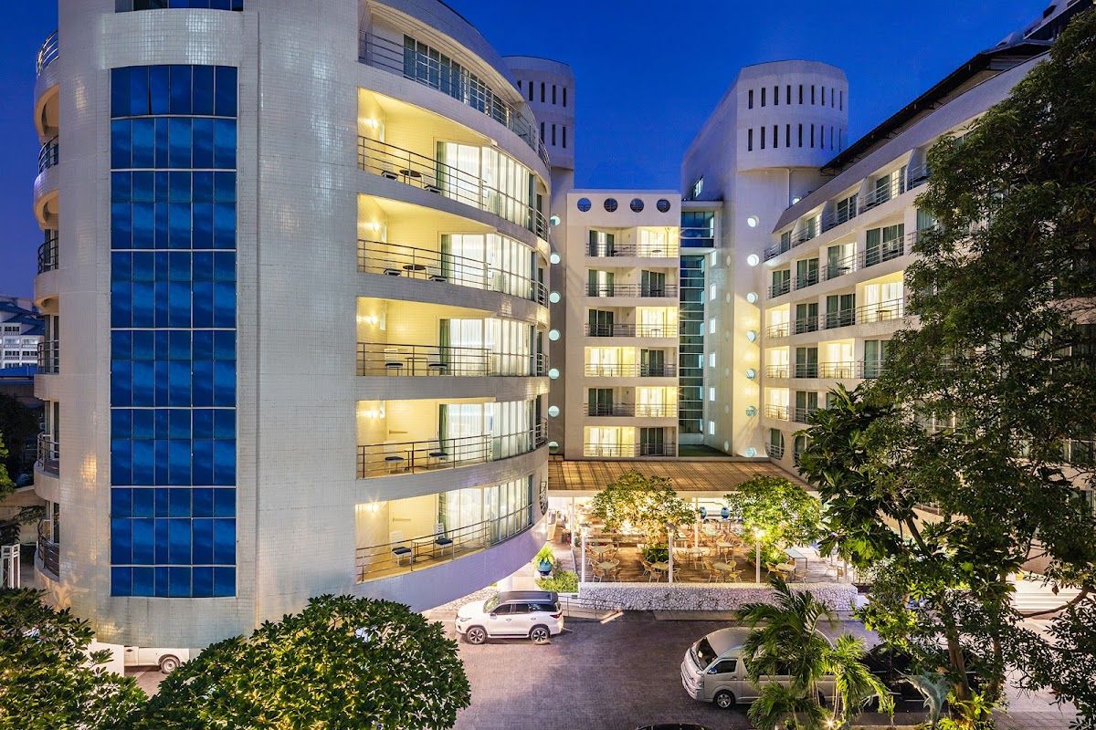 The Wing Hotel Pattaya exterior in Central Pattaya
