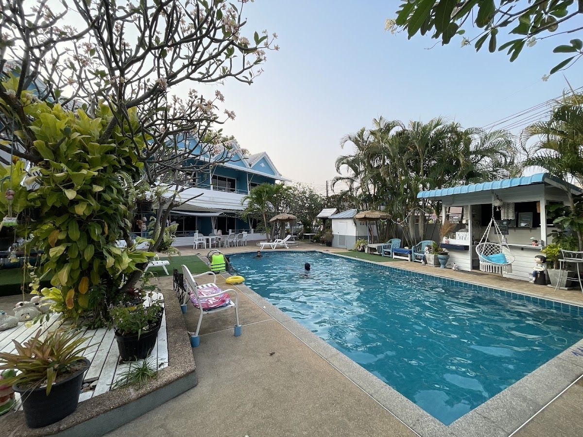 Willkris Resort room interior in Bang Saray